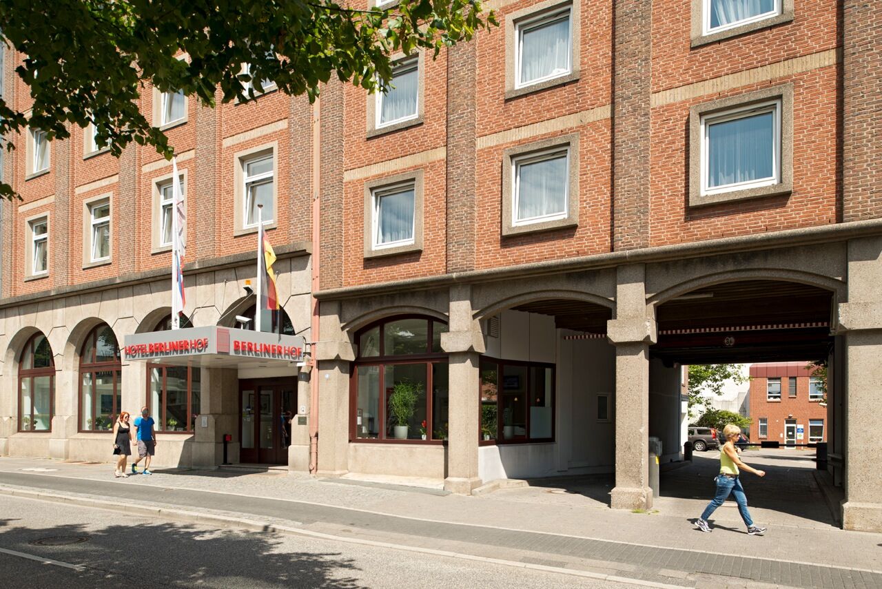 Hotel Berliner Hof Kiel Exterior foto